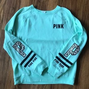 PINK Crewneck (Mint)
